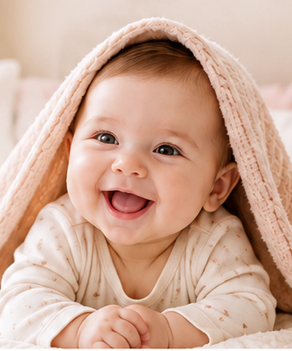 Gülümseyen bebek